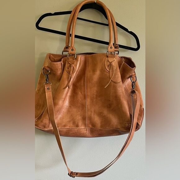 Bed Stu Rockaway Large Handmade Leather Tote - Picture 1 of 9